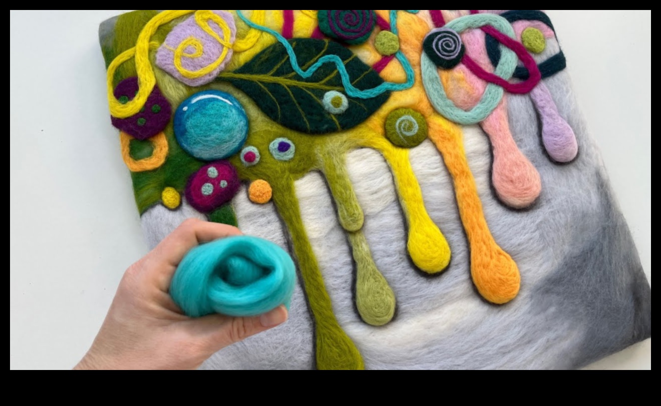 Tehnici de creație pentru arta din pâslă: sculptarea creațiilor moi și confortabile