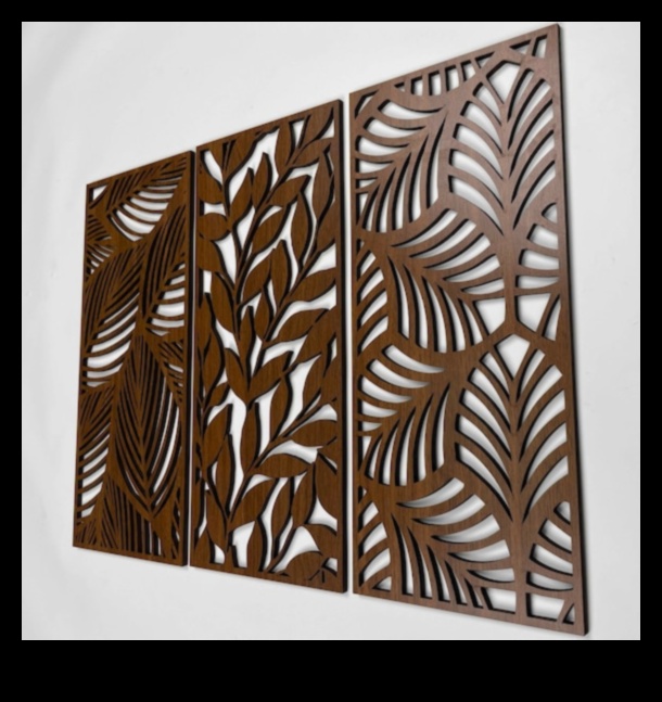 Sculpturi de artă de perete din lemn: crearea de piese dimensionale pentru impact