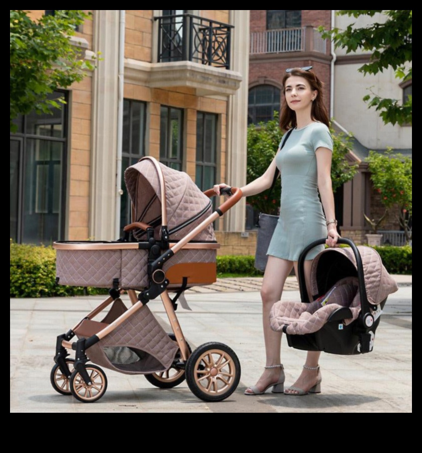 Plimbare radiantă: cărucioare elegante și sigure pentru copii