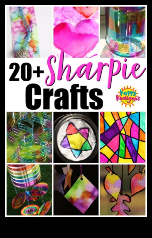 Mess-Free Magic Marker Crafts: Proiecte creative de bricolaj pentru copii