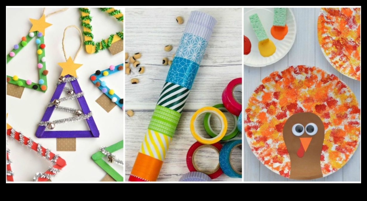 Bucuria de a face artizanat: idei de bricolaj pentru copii pentru fiecare ocazie