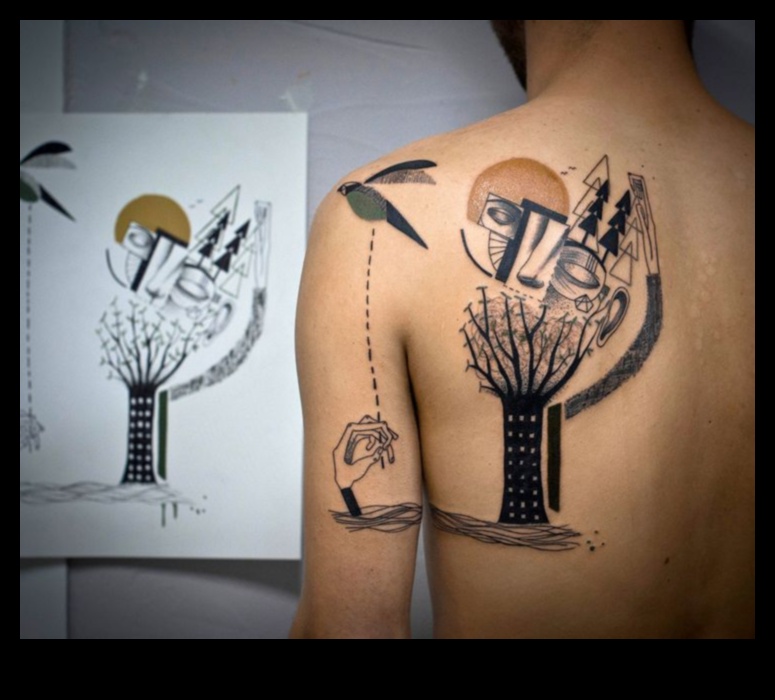 Sculptat în cerneală: idei de tatuaje artistice și izbitoare