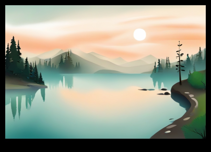 Pânză calmă: pictarea unei imagini a liniștii prin tehnici de relaxare