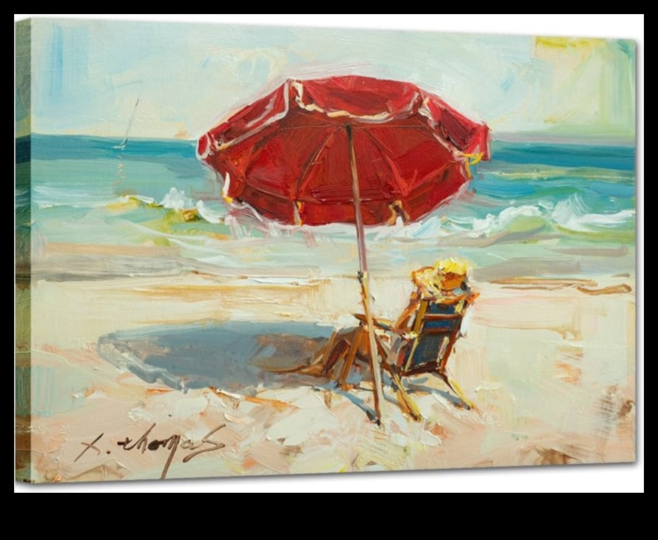 Pânză calmă: pictarea unei imagini a liniștii prin tehnici de relaxare