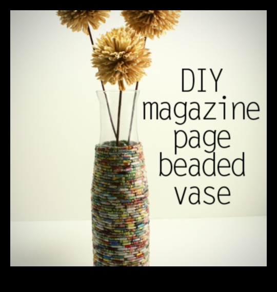 Vaze DIY Papercraft: suporturi lucrate manual pentru flori