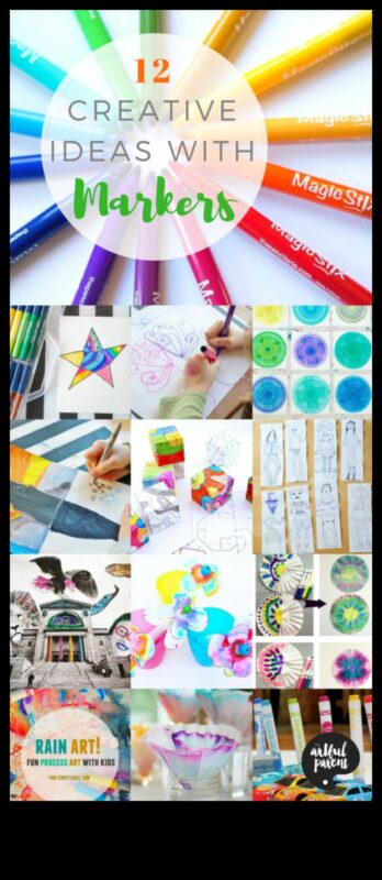 Mess-Free Magic Marker Crafts: Proiecte creative de bricolaj pentru copii
