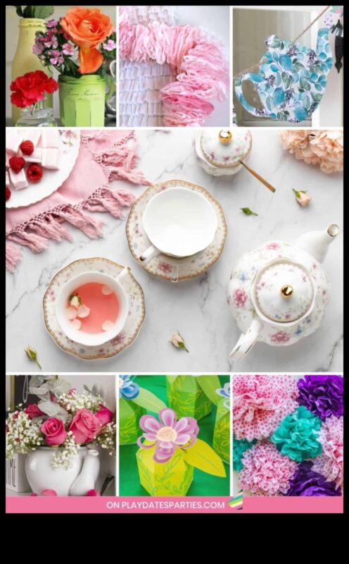 Petrecere de ceai de primăvară: Artizanat pentru adunări elegante