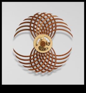 Sculpturi de artă de perete din lemn: crearea de piese dimensionale pentru impact