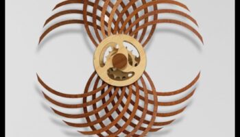 Sculpturi de artă de perete din lemn: crearea de piese dimensionale pentru impact